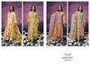 Adeline 2252 By Ganga Silk Organza Printed Dress Material Catalog